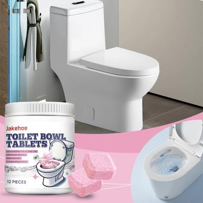 Toilet Effervescent Cleaning Tablets Automatic Flushing Deodorant Toilet Bowl Cleaner Remover Yellow Urine Dirt Tank Descaling