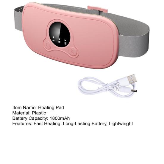 Period Heating Pad with 3 Massage Modes Fast Heating Low Noise Temperature