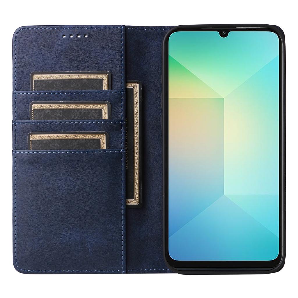 For Samsung Galaxy A06 4G Case RFID Blocking PU Leather Phone Wallet Cover