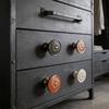 European Styles Round Cabinet Pull Solid Drawer Handle Kitchen Cabinet Knob For Wardrobe Dresser