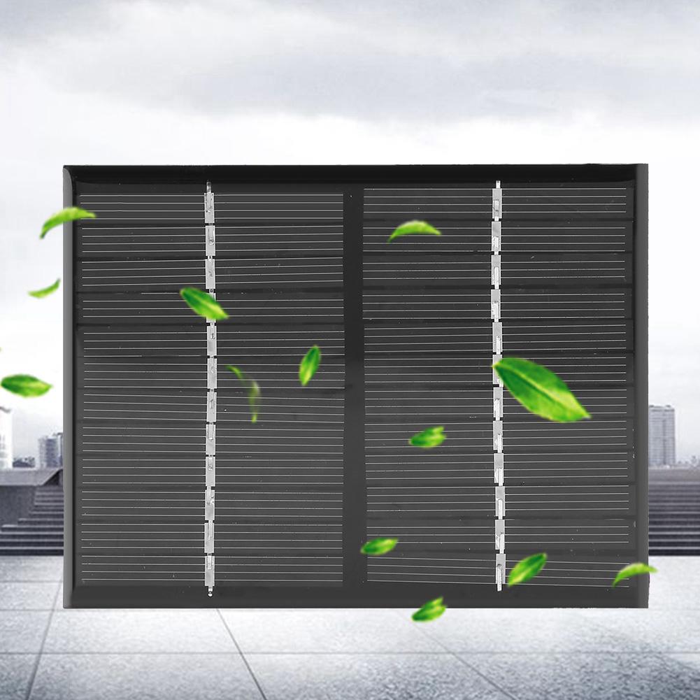 1.5W 12V Class A Polycrystalline Silicon Solar Panel   Crocodile Clip DIY Kit