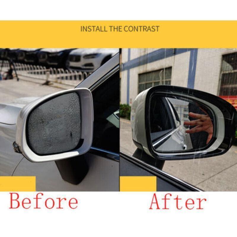 For Volvo XC40 2019-2022 Glossy Black Exterior Rear View Mirror Frame Cover Trim