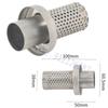 Universal 51mm 60mm Motorcycle Exhaust Escape Modified Muffler Removable Catalyst Silencer DB Killer Noise Reduction Purify