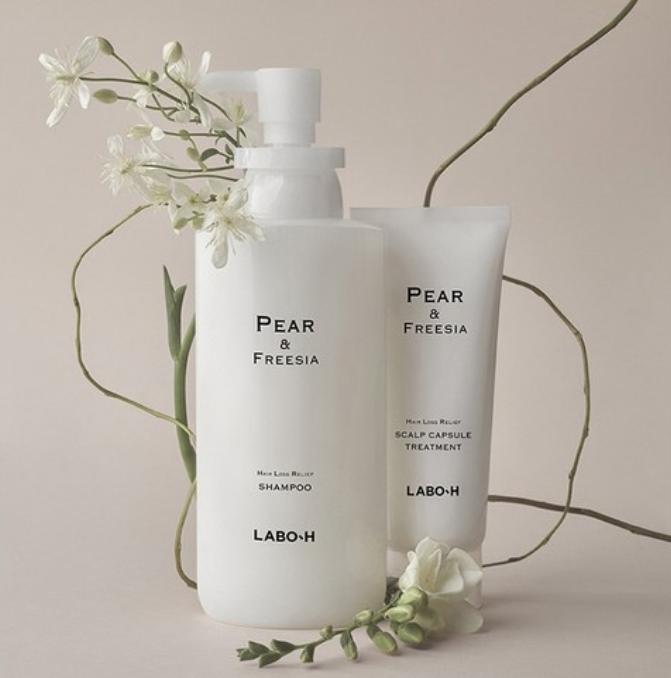 LABO-H Hair Loss Relief Scalp Strengthening Shampoo Pear & Freesia 400ml