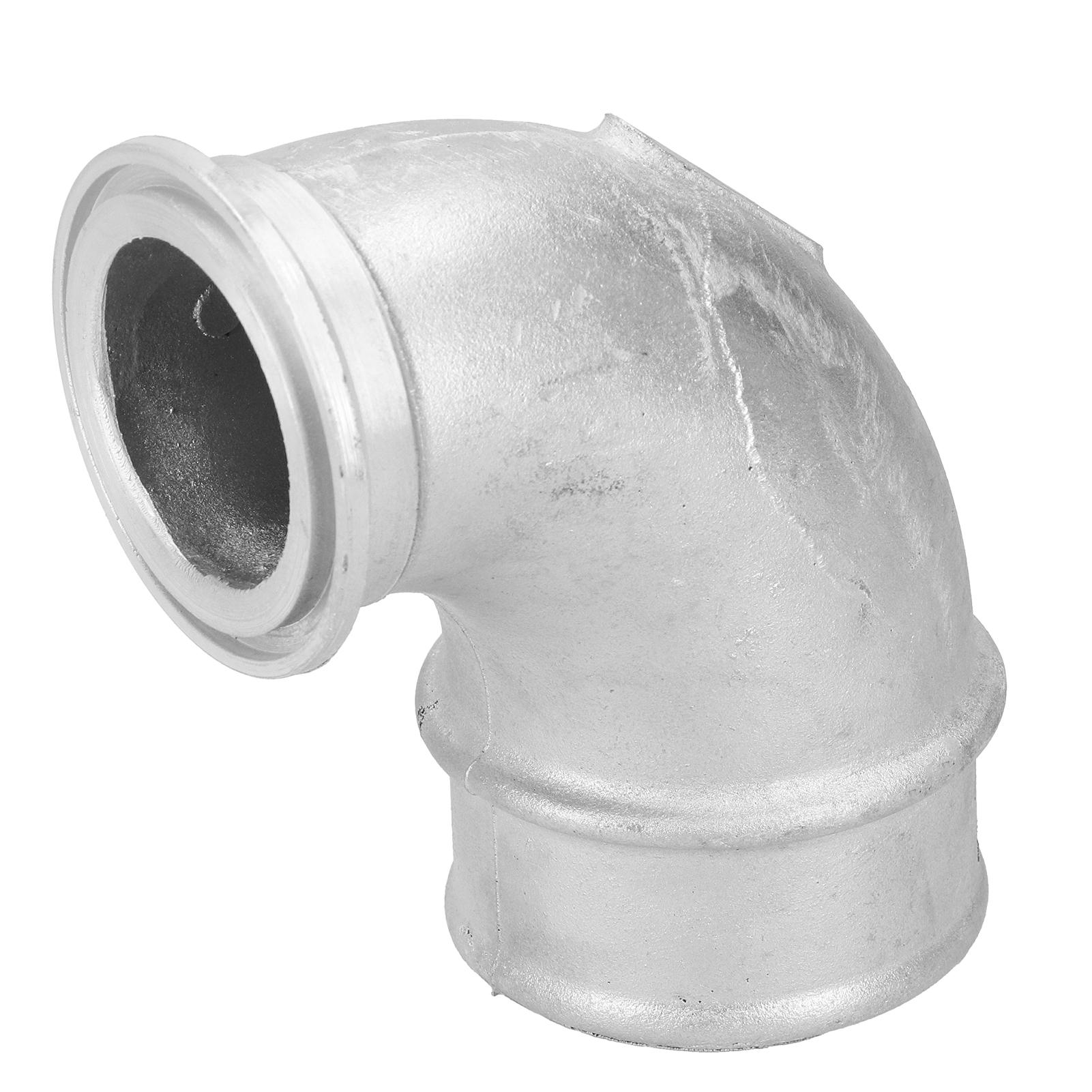 90 Degree Turbo Intake Elbow Air Transfer Pipe with Clamp Fit for Cummins 6BT 6BTA 4BT DAF