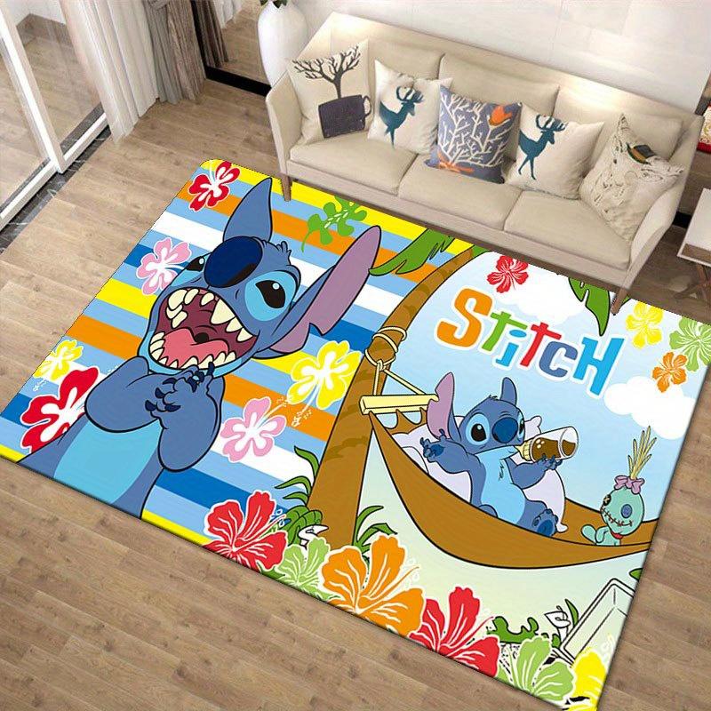 1ks Koberec s motivem Lilo a Stitch od Disneyho Kobercová plocha Protiskluzový koberec Ručně omyvatelná podložka Vhodné do obývacího pokoje Ložnice Domácí dekorace