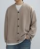 Veryvain Breathable V-Neck Cardigan (Beige)