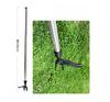 Heavy-Duty Aluminum Garden Weeding Tool with 4-Claw Steel for Root Removal