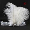 Sequin Feather Flapper Headband 1920s Great  Headdress Headpiece Vintage