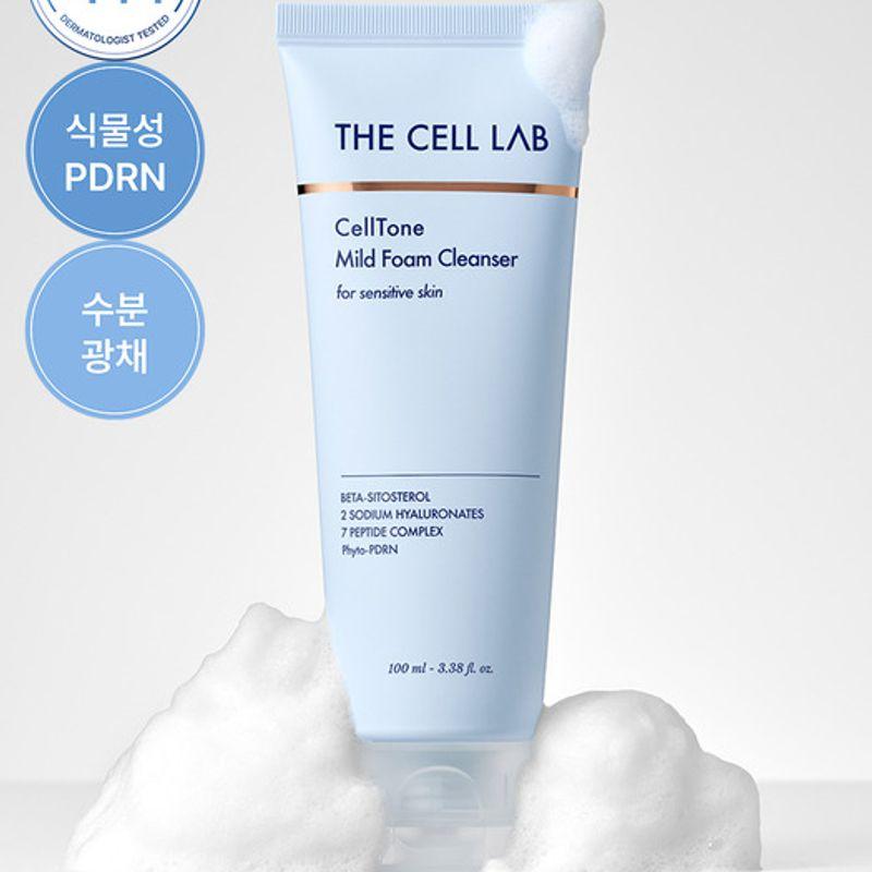 

Dermatologist-Only [Regeneration/Elasticity] Celltone PDRN Pine Cica Mildly Acidic Soothing Foam Cleanser 100ml