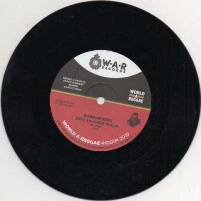 Płyta 7-calowa WARRIOR KING / VANESSA BONGO - Sing Another Psalm / Power Ignite WAR03 World A Reggae 2019 Niemcy Reggae, Ska & Dub