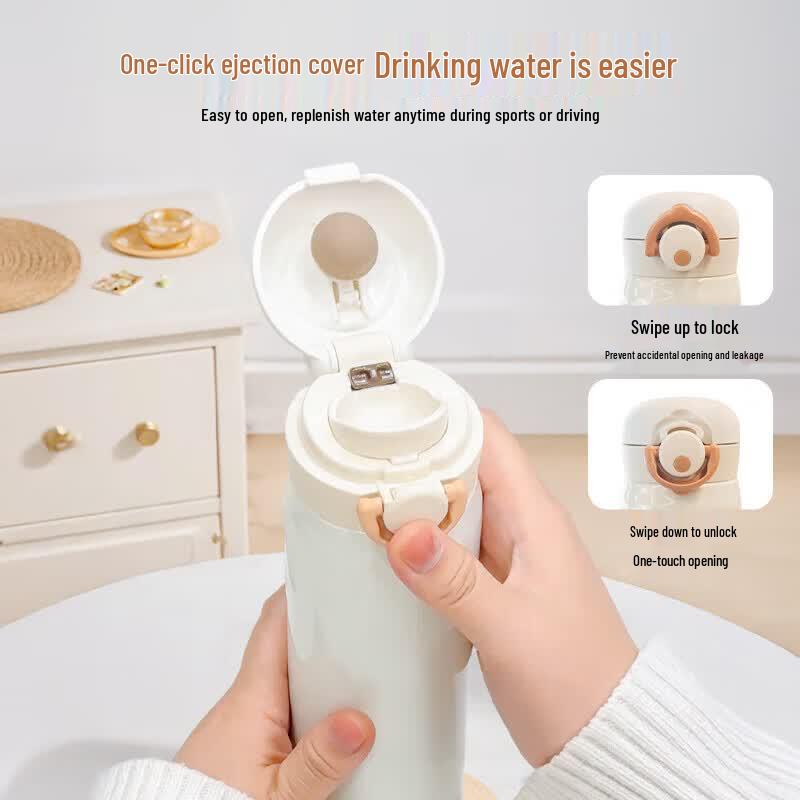 THERMOS JNR-500 500ml Portable Stainless Steel Vacuum Flask