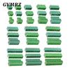 5Set/ 15EDG 3.81mm PCB Seal Screw Terminal Block 2~12 Pin KF15EDG 3.81 Male Plug + Female Socket Pin Header Wire Connector