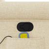 Massage Chair Cream Fabric