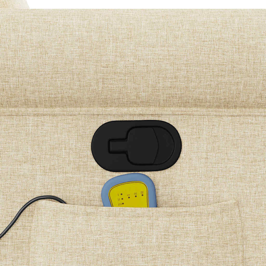 Massage Chair Cream Fabric