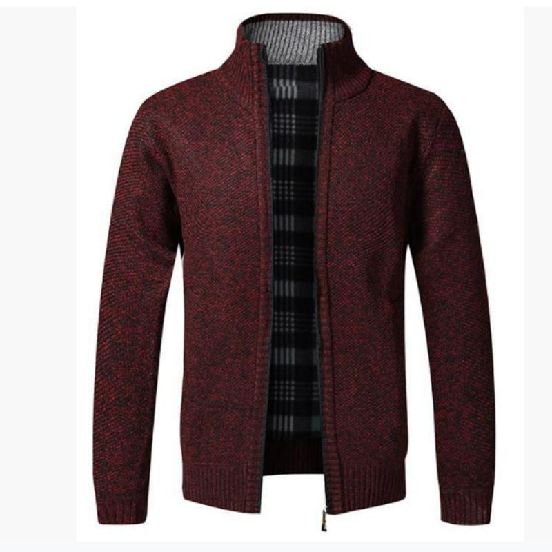 Men's   Sweater Jacket Loose Sweater Men's Casual Youth Knitted Cardigan Trend