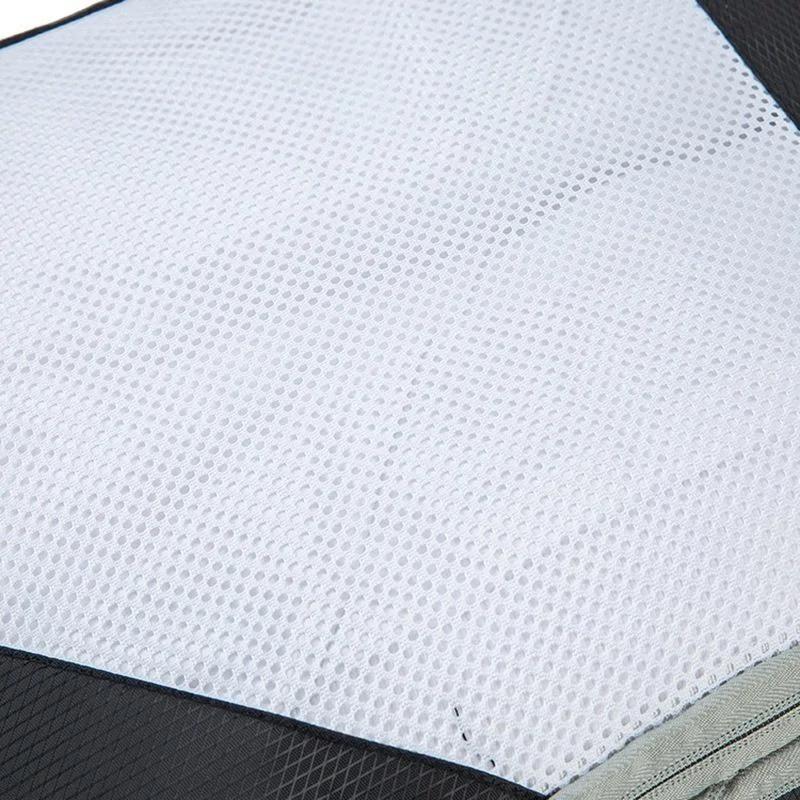 4 szt./zestaw Przenośne Kompresyjne Kostki do Pakowania Bagażu Walizki Organizer Zestaw Rozszerzalne Siatkowe Torby do Pakowania na Ubrania Bieliznę