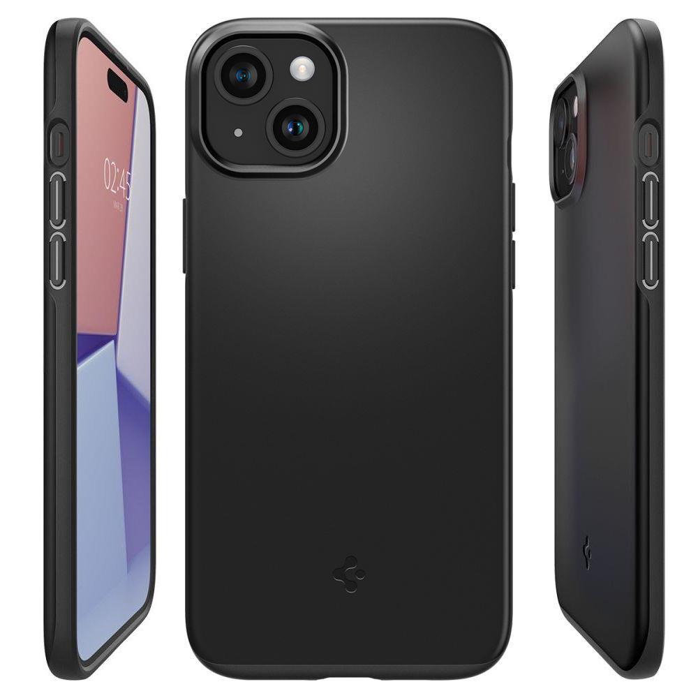 Spigen Thin Fit Iphone 15 Black