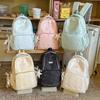 Schoolbag Star Schoolbag Junior High School Girls Ins Style High School Students High Value Large Capacity Backpack Leisure Travel Backpack