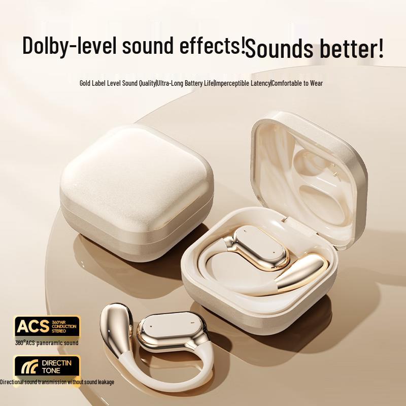 YOMO 2025 Wireless Ear-Hook Bluetooth Headphones