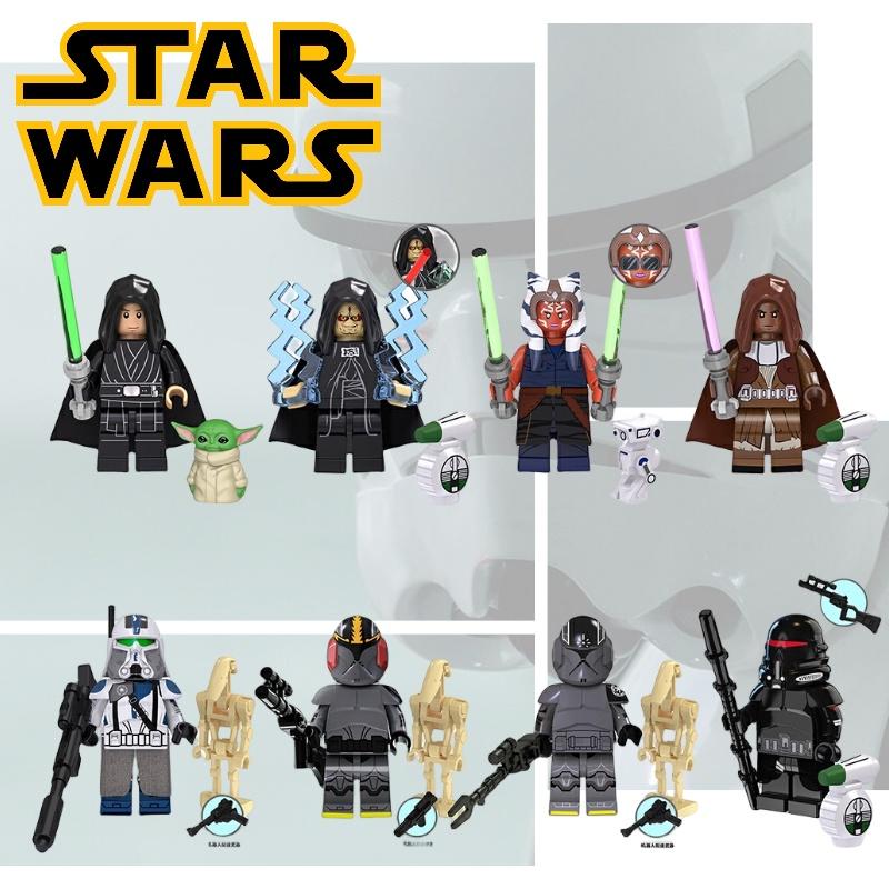 Children's Toy Tv6105 Star Wars Luke Skywalker Palpatine Legion Command Assembling Building Blocks Figure Mask