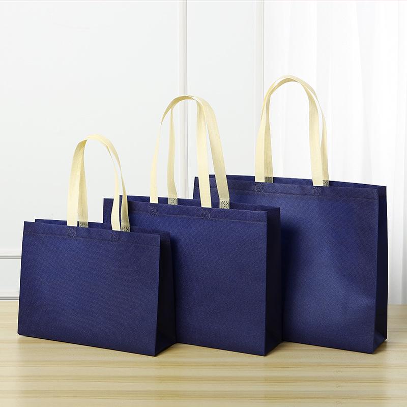 Eco-Friendly Large Capacity Non-Woven Supermarket Tote Bag with Reinforced Base