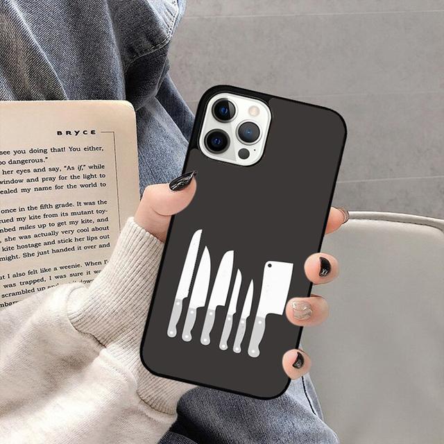 Kookchef Telefoonhoesje Achterkant voor iPhone 17 Air 16 15 14 13 11 12 Pro Max Plus Shell Coque