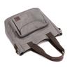 Canvas Tote Bag For Women With Zipper Pockets In Retro Style For Daily Use