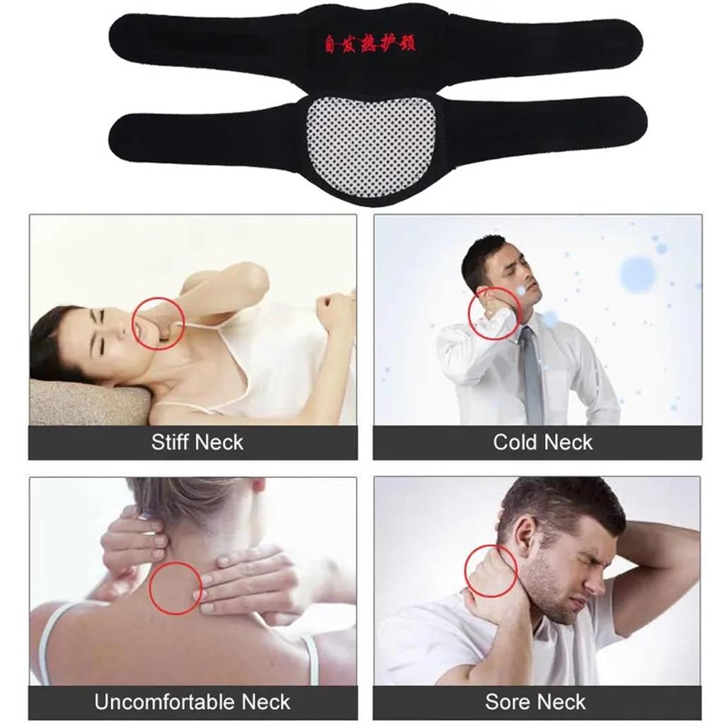 1PC Tormalina Auto-riscaldante Collo Brace Cintura Magnete Supporto Collo Massaggiatore Riscaldamento Spontaneo Protettore Salute Uomo Donna