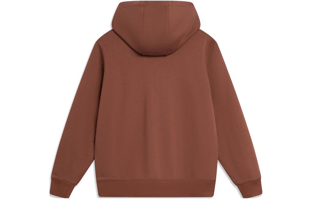 Men's Sweatshirt Li-Ning Li Ning Sports Life Collection Sweatshirt Unisex Milk Coffee Umber
