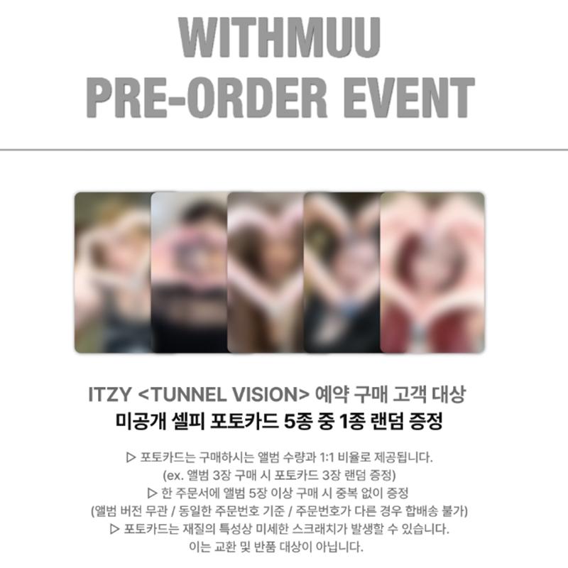 [Pre-order] ITZY - Tunnel Vision (Photo Projection Ver.)(Online Benefit)