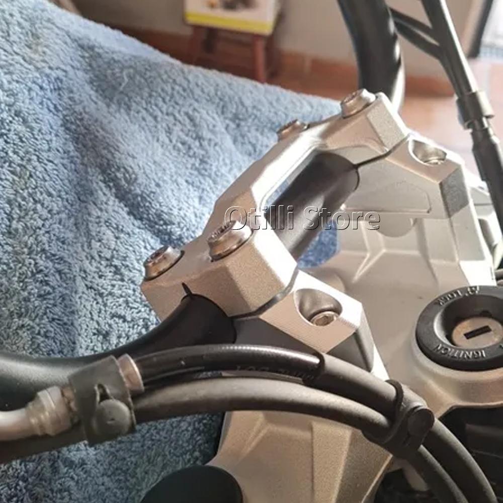 Handle Bar Mount Risers For BMW F750GS F 750 GS 2018-2023 2022 2021 Motorcycle Aluminum Back Move Handlebar Extend Adapter