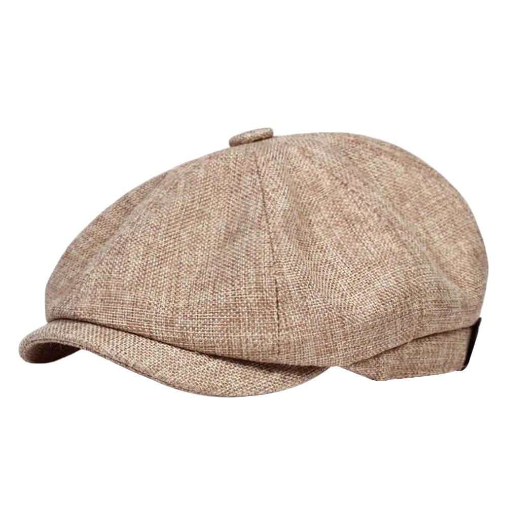 Autumn Winter Casual Men Newsboy Hat Retro Classic Beret Hats Warm Street Caps Unisex