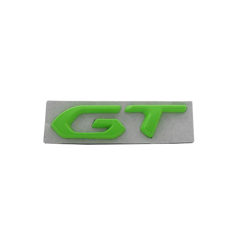 3D Premium GT for Car Hood Fender Trunk Rear Bonnet Nameplate Decal Emblem Badge Sticker