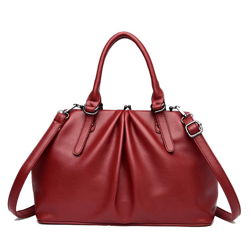 Mode dame umhängetasche luxus neue trend feminine schulter tasche hohe qualität weiche PU leder große kapazität