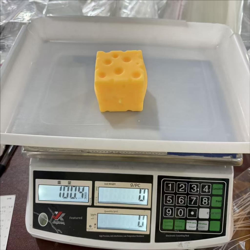 Large 6Cm7Cm10Cm Cheese Pinch Music Decompression Artifact Food Play Vent Decompression Toy