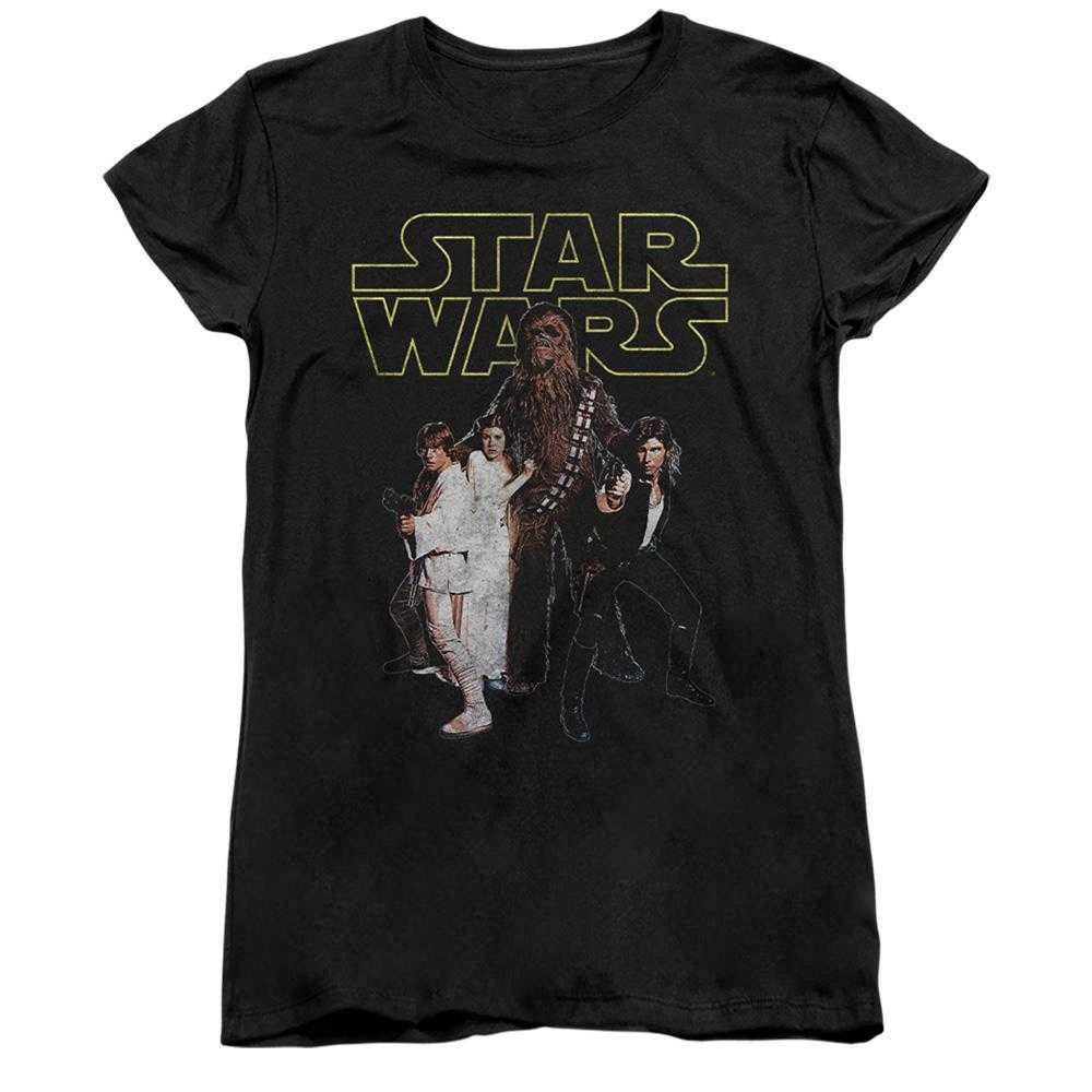 Star Wars Womens/Ladies Rebel Retro T-Shirt