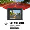 Auto DVR Echtzeitaufzeichnung G-Sensor Parküberwachung 2,2-Zoll 1080P Auto Fahrrekorder für ATV