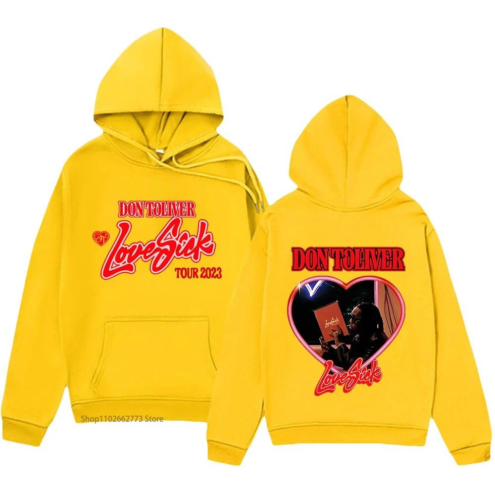 

Толстовки Love Sick Hot Game Don Toliver Толстовки Одежда унисекс Y2k Sudaderas Хип-поп Уличная одежда Унисекс Зимняя одежда Женские топы 4XL