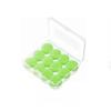 12pcs Moldable Silicone 12pcs Reusable Sleeping Earplugs - for Concerts, Swimming, Snoring, Airplane