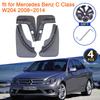 For Mercedes Benz C-Class W204 2008 2009 2010 2011 2012 2013 2014 MudFlaps Splash Guards MudGuard Front Rear Wheels Fender Parts
