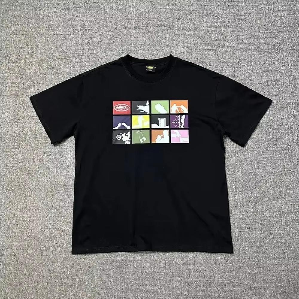 Men Women Fashion 2024 Summer Streetwear T-shirt Luxury Brand Short Sleeve Tshirt Clothes Designer Tee Hip Hop Tops Y2k T Shirt