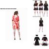 Yumeikeshi Women's Halloween Cosplay Costume Blood Nurse Maid Doctor Outfit