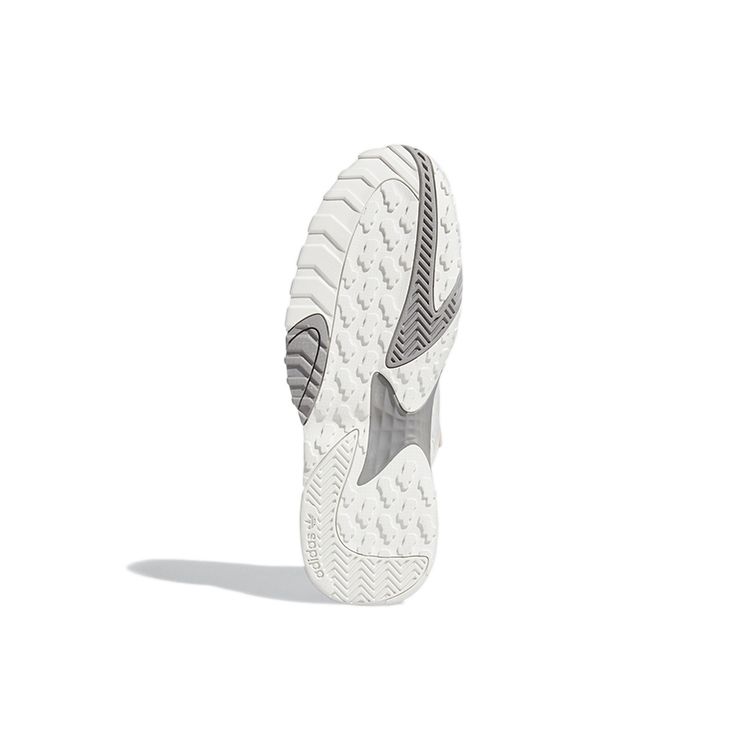 Adidas Originals Streetball Low Leather Comfortable Sports Shock Absorption Non-Slip Low-Top Lifestyle Casual Shoes Men Sneaker White Gray FX7671