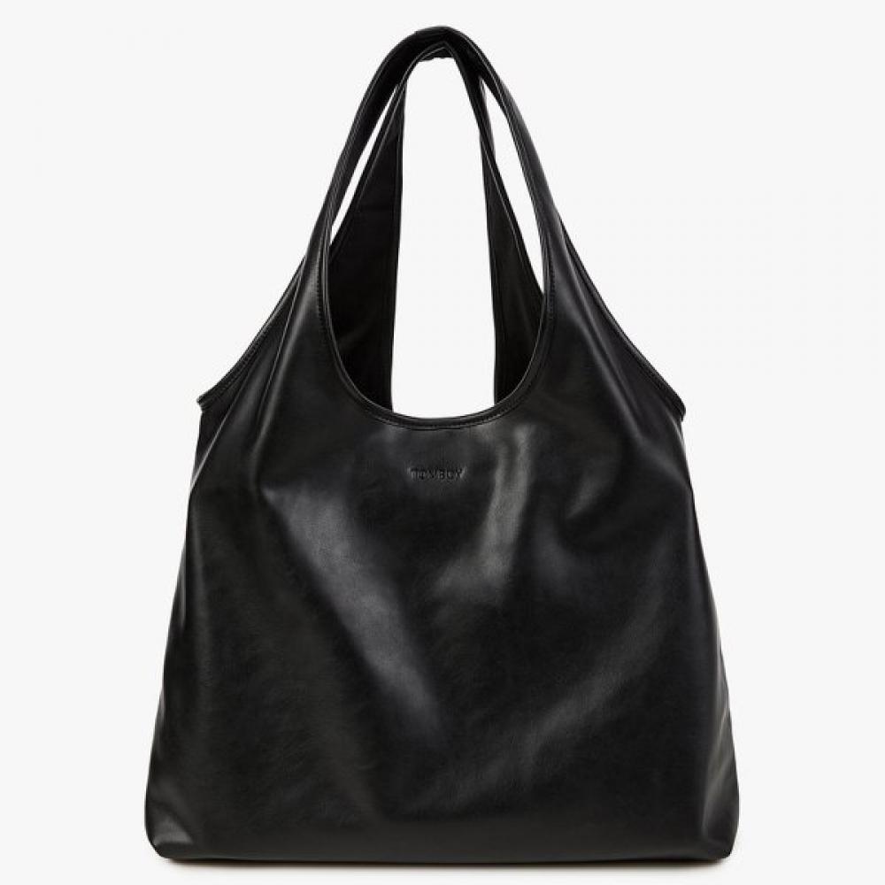 

Studio Tomboy Synthetic Leather Minimal Shoulder Bag 9176270985 blacks/OS