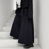 Mens Loose Wide Leg Hakama Pants Harajuku Japanese Samurai Kimono Pants Chinese Style Hanfu Tang Kendo Uniforms Casual Pants