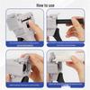 Manual Wireless AB Glue Gun: Single & Double Component Plastic Push-Type Caulking Gun