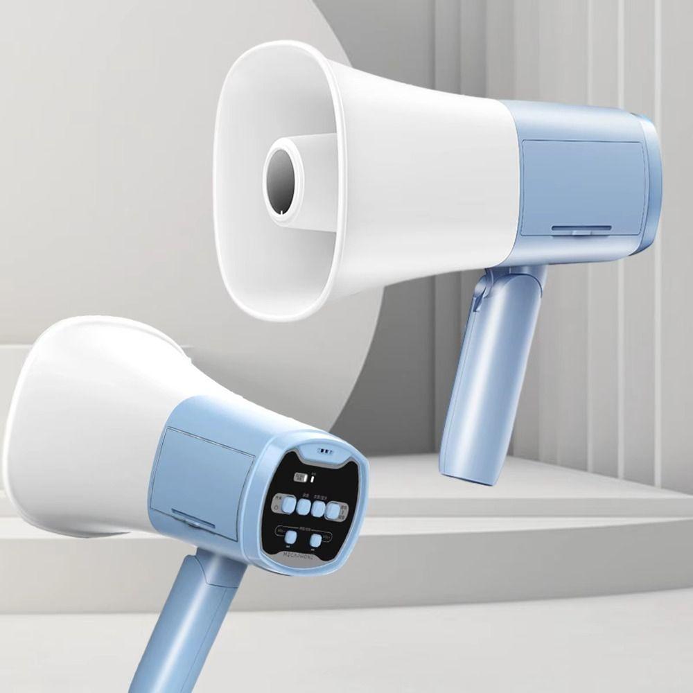 Verstellbares tragbares Megafon Faltbarer Griff Bullhorn Lautsprecher Fans