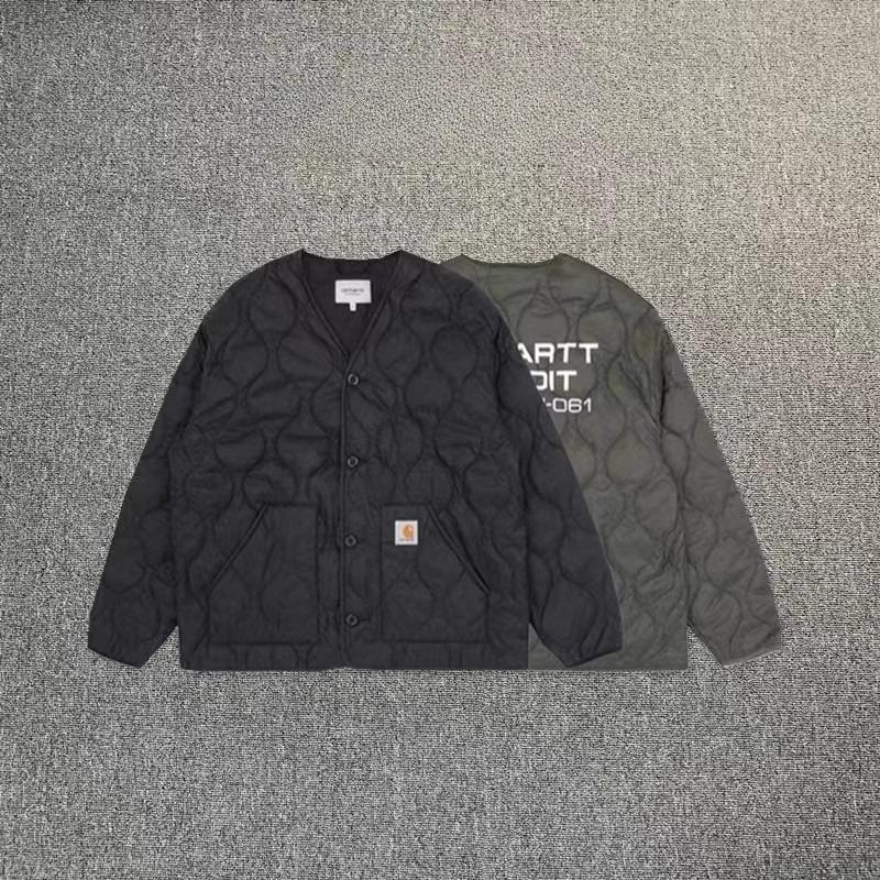 EastRogue Machine Line Cotton-padded Jacket Collarless, Cardigan Cotton-padded Jacket Jacket Ancient Lovers