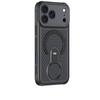 Precision Hole Colorful Honeycomb Heat Dissipation 360 Magnetic Holder Phone Case Compatible with iPhone 17 Pro Max, 16 Pro 15